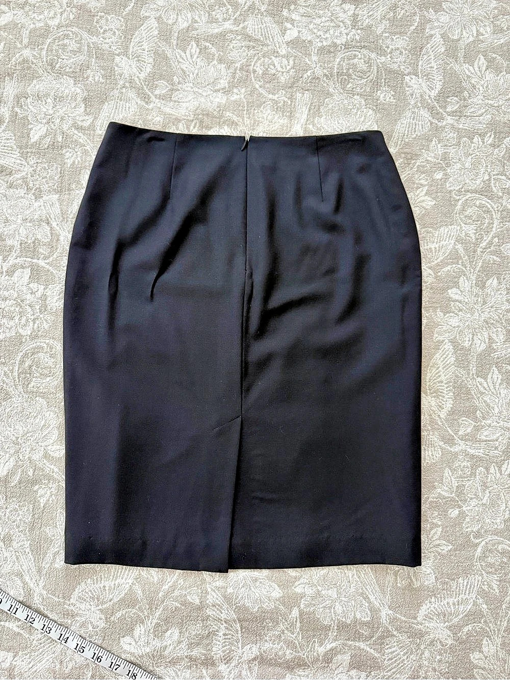 Talbots Women's Black Pencil Skirt Size 14